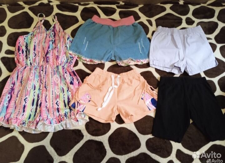 Одежда на девочку 4;5;6 лет пакетом