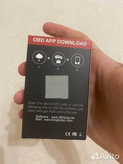 ELM 327 OBD2 сканер WI-FI (IOS, Android)