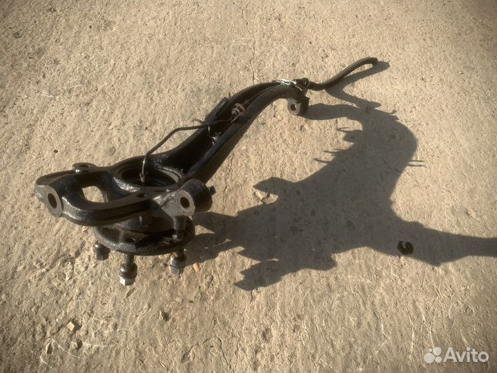 Передний поворотный кулак porsche cayenne