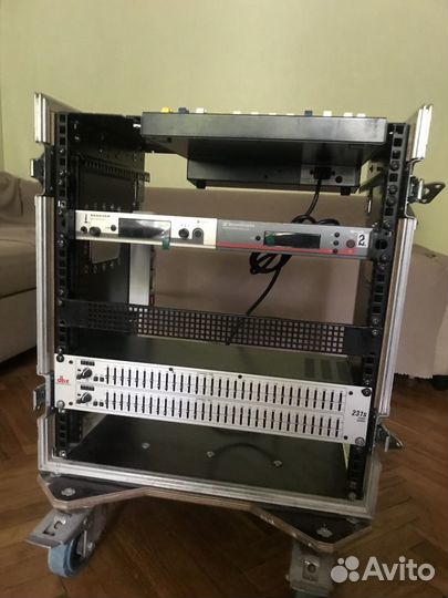 Рэк-стойка туровая (rack flight case)