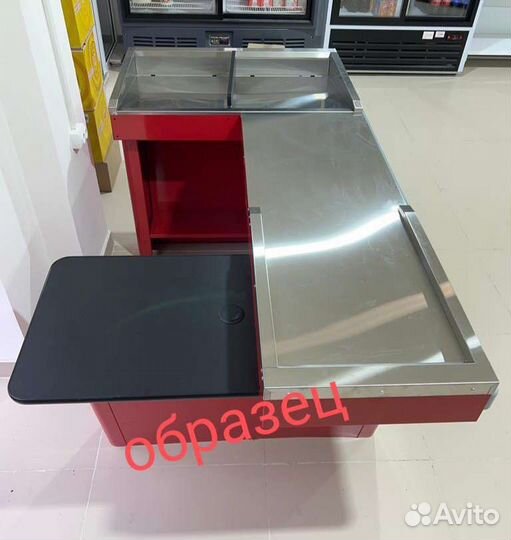 Кассовый бокс 2 м. Стол кассовый 2 м