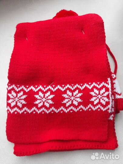 Шапка и шарф для мальчика