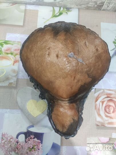 Ваза из еловой коры