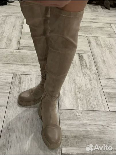 Ботфорты чулки сапоги 36