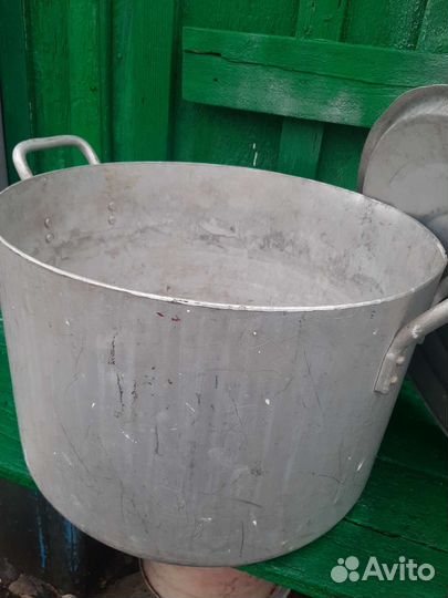 Кастрюля алюминиевая бу
