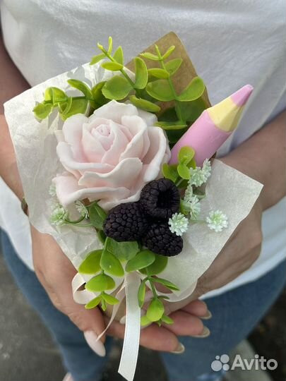 Букет из мыла учителю к 1 сентября воспитателю