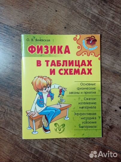 Физика в таблицах и схемах Янчевская
