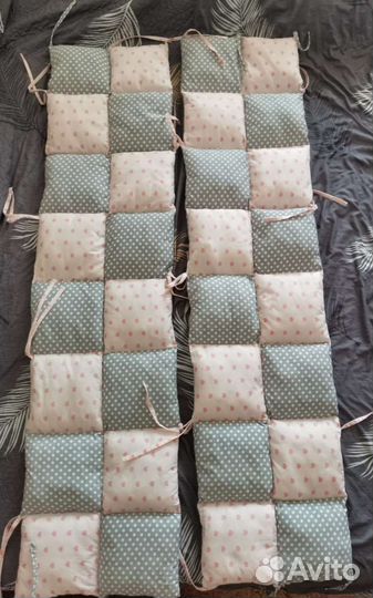 Бортики в детскую кроватку