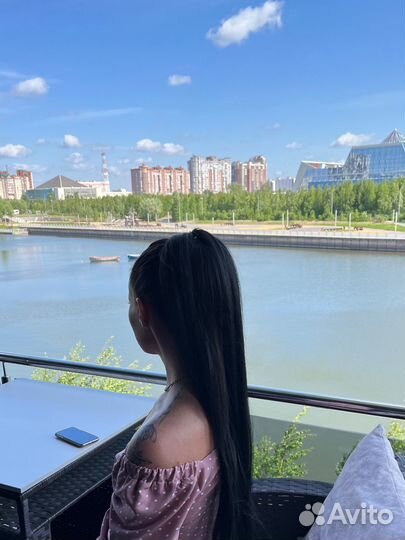 Хвост волосы на резинке, накладной хвост