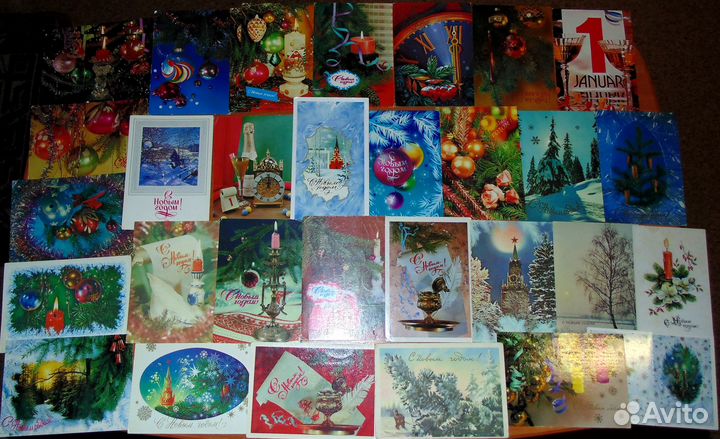 Открытки СССР подписанные