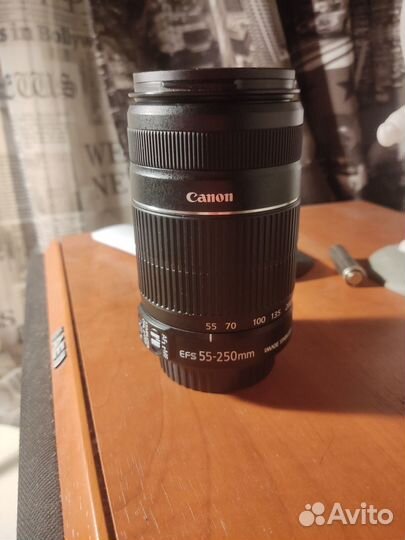 Объектив canon ef s 55 250mm ii