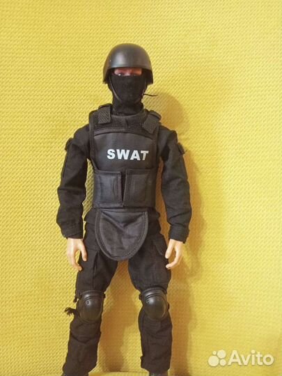 Солдатик гибкий на шарнирах swat