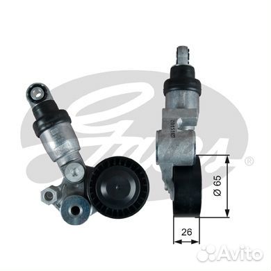 T39390 Натяжной ролик привода вспомогательных агрегатов drivealign, gates t39390 для а/м mazda cx-3
