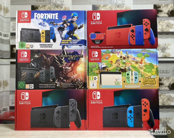 Nintendo Switch / Switch Oled Новая Прошитая +Игры