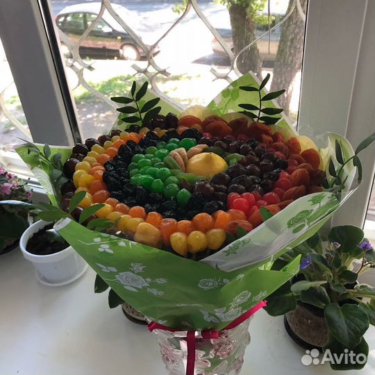 Фруктовый подарок, корзина фруктовая