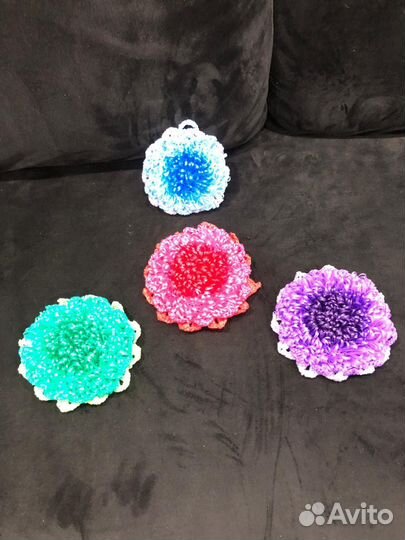 Мочалка ручной работы