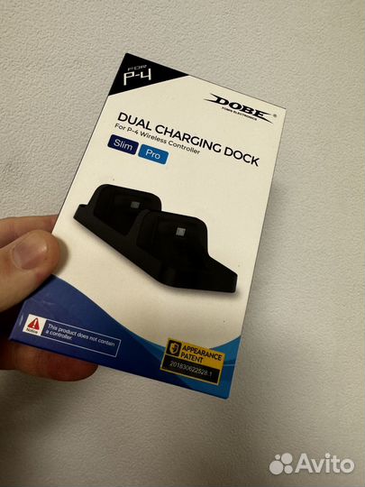 Зарядная станция для геймпадов ps4