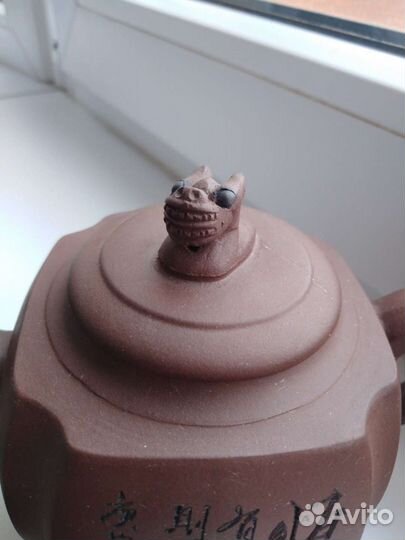 Заварочный чайник глиняный ручная работа