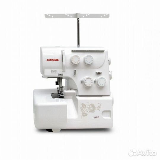 Оверлок janome 210d