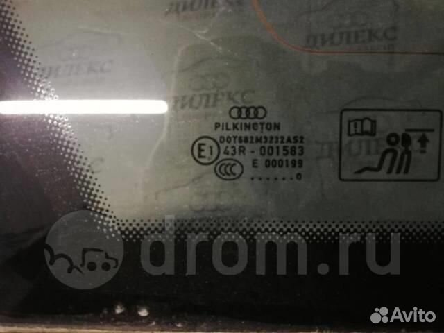 Стекло кузовное глухое левое Audi A4 (B8) 2007-20