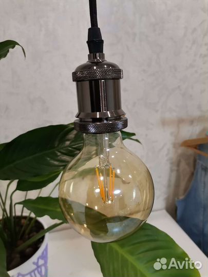 Лампа в стиле лофт