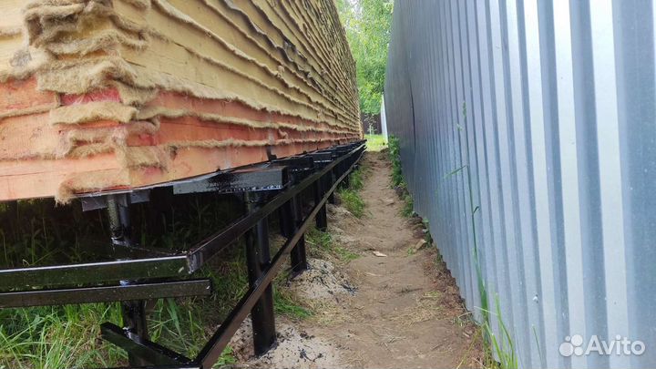 Фундамент на винтовых сваях под ключ