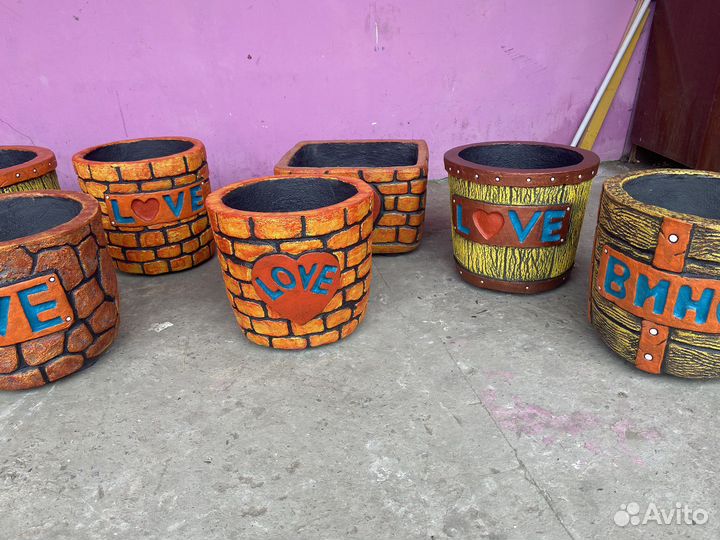 Кашпо горшок для цветов