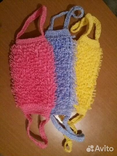 Мочалки ручной работы