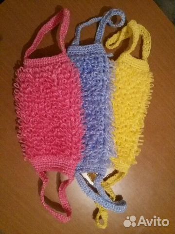 Мочалки ручной работы