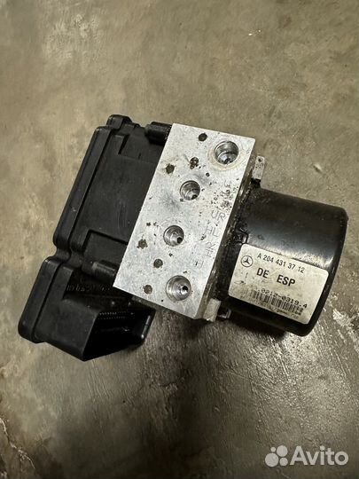 Блок абс мерседес с300 w 204