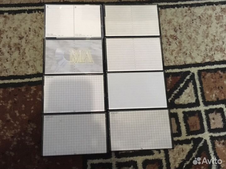 Аудиокассеты TDK, sony. Metal