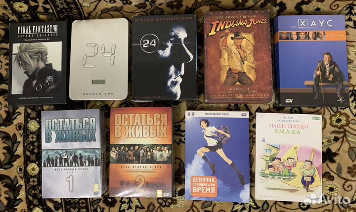 DVD фильмы сериалы (разные регионы и релизы)