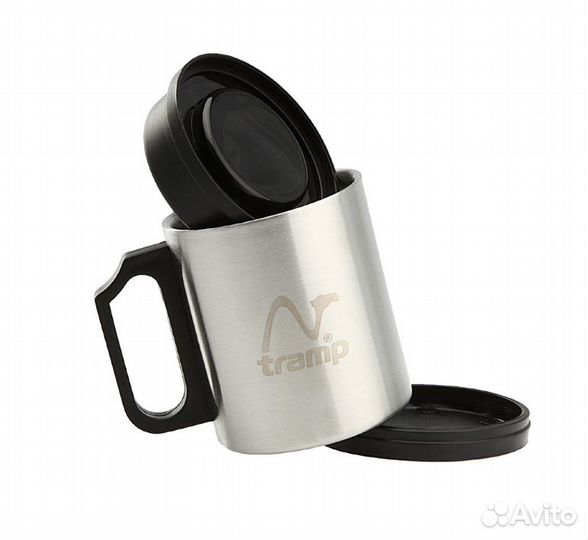 Термокружка tramp TRC-006 с крышкой и подставкой