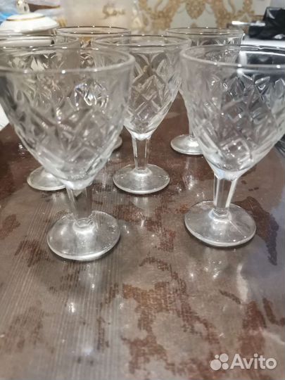 Рюмка хрустальная на ножке СССР