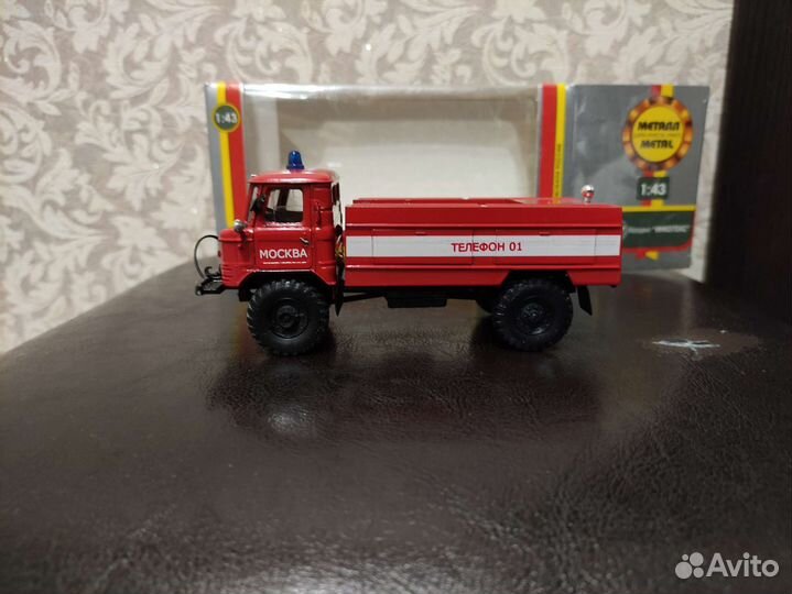 Пожарные машины 1:43 Агат