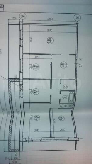 4-к. квартира, 76,3 м², 1/9 эт.