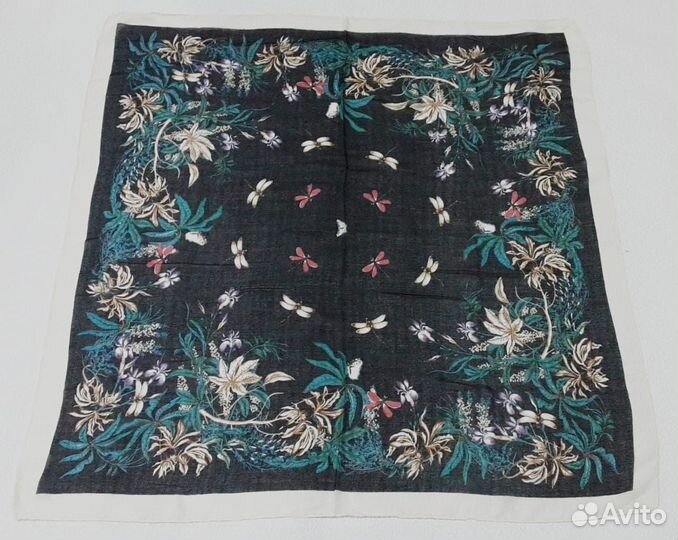 Новый нарядный натур платок косынка шарф палантин