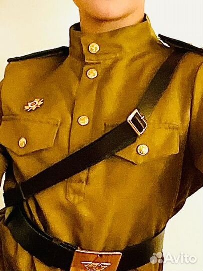 Прокат Костюм солдата для мальчика