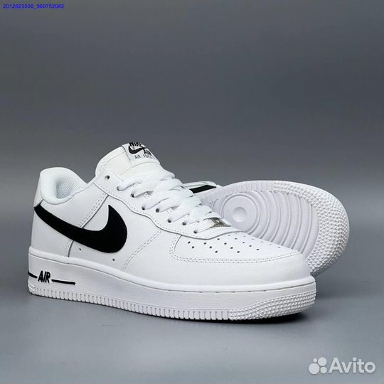 Nike Air Force 1 Black&White (Арт.56235)