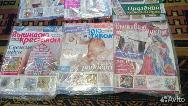 Журнал Вышиваю крестиком, ручная вышивка