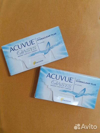 Контактные линзы acuvue oasys