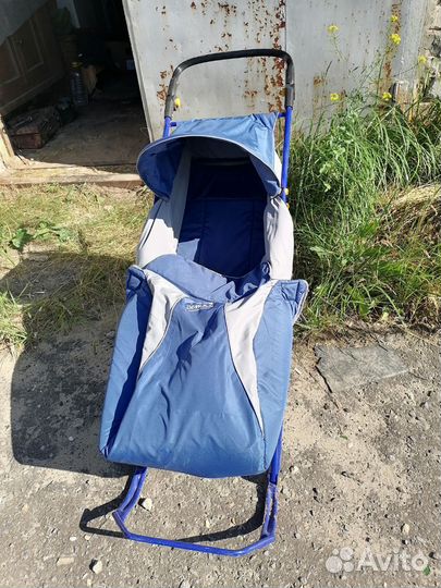 Санки коляска ника