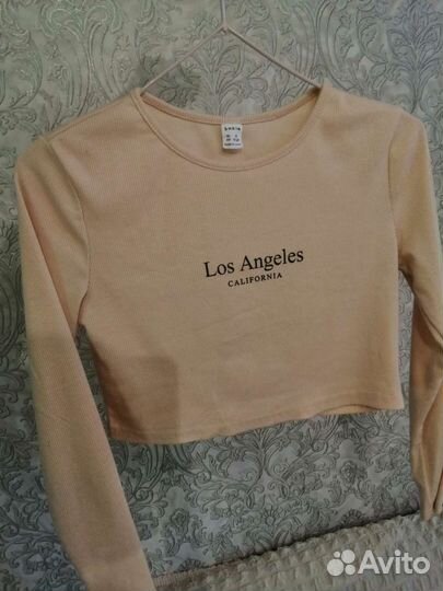 Кофта кроп топ