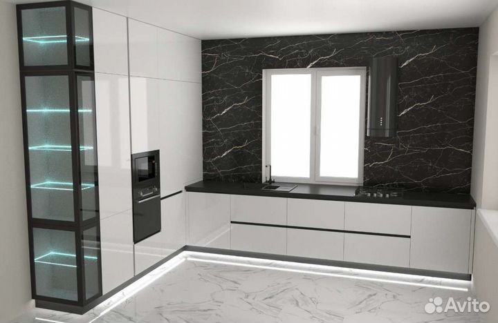 3d визуализация корпусной мебели