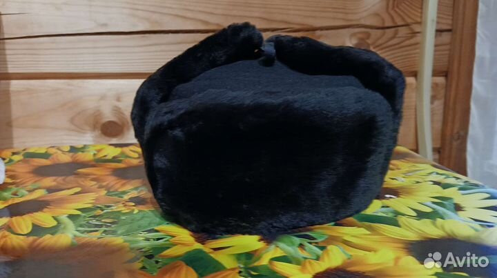 Мужская зимняя шапка-ушанка, новая