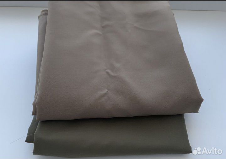 Плащевая новая ткань отрез 2шт для шитья