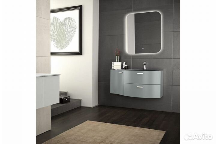 Зеркало с подсветкой Art&Max Modica AM-Mod-800-80