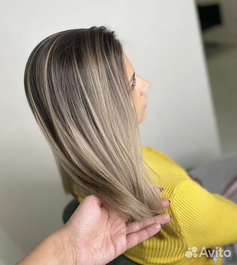 Сложное окрашивание волос