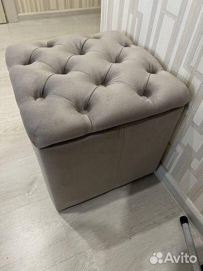 Пуфик с домиком для питомца