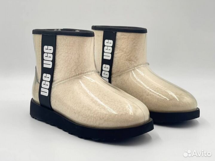 Женские Ugg Classic Clear Mini Natural Black